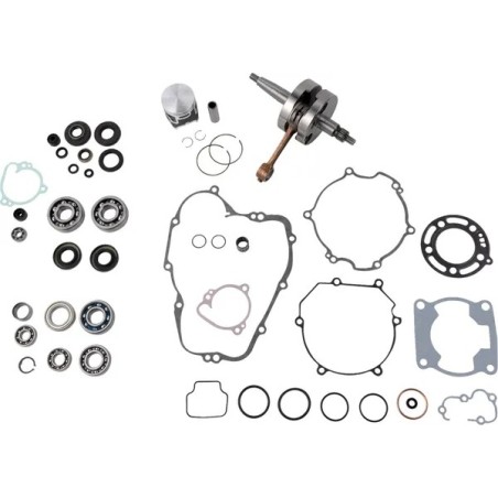Kit de réfection moteur complet pour 2 temps VERTEX pour KAWASAKI KX 85 de 2007 à 2013