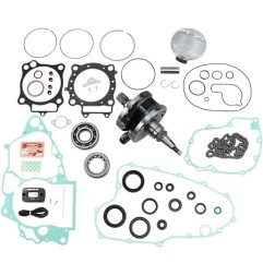 Kit de réfection moteur - Garage Buddy - 4 temps WISECO pour HONDA CRF 450 de 2007