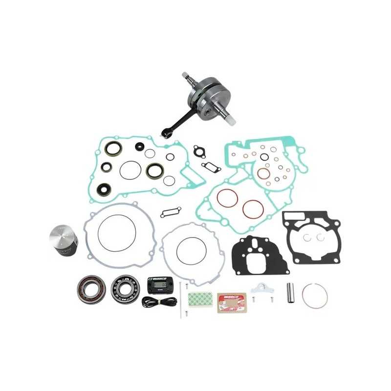 Kit de reconstrucción de motor - Garage Buddy - 2 tiempos WISECO para HUSABERG, HUSQVARNA, KTM TE 125, TC 125, SX 125 de 2007 a