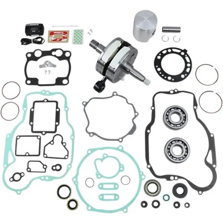 Engine rebuild kit - Garage Buddy - 2 strokes WISECO for KAWASAKI KX 250 from 1993 to 2001