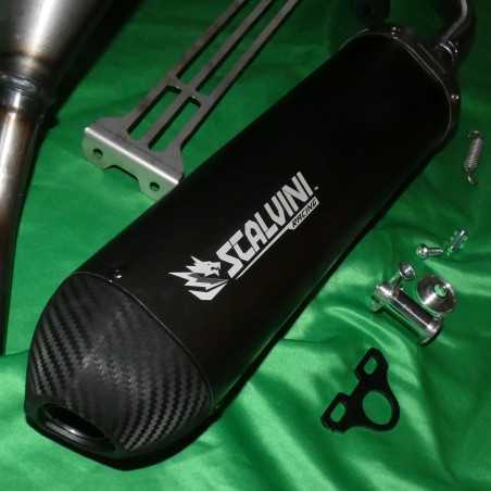 Pot d'échappement SCALVINI avec silencieux en carbone pour SHERCO SER 125 de 2018 à 2024