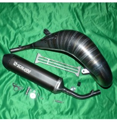 Pot d'échappement SCALVINI avec silencieux en carbone pour SHERCO SER 125 de 2018, 2019, 2020, 2021, 2022, 2023 et 2024