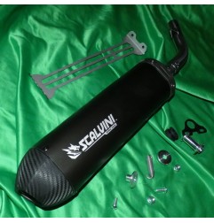 Silenciador de escape de carbono SCALVINI para SHERCO SER 125 de 2018 a 2025