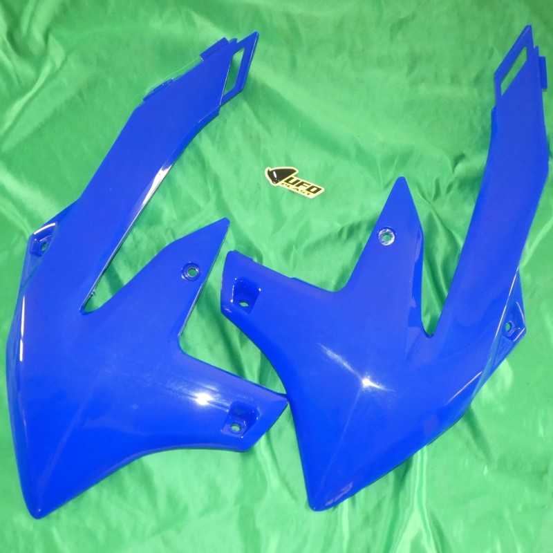 Aletas de radiador UFO negro/blanco/azul para YAMAHA YZF, YZFX, WRF 250, 450 de 2023 a 2026