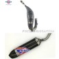 Silenciador SCALVINI completo con silenciador completo de carbono para SUZUKI RM 125 de 2001 a 2008