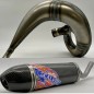 copia de Silenciador SCALVINI completo con silenciador de carbono/acero inoxidable para HONDA CR 250 de 1990 a 1991