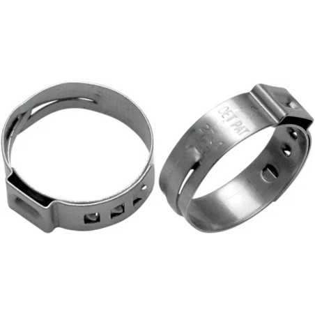 Stepless ear clamps Ø 23.9-27.1 mm – pack of 10 for cooling system MOTION for Motocross
