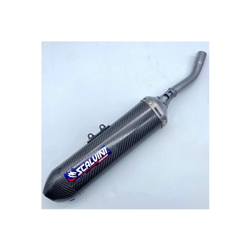 Full carbon exhaust silencer SCALVINI for SHERCO SER 250, 300 from 2019 to 2024