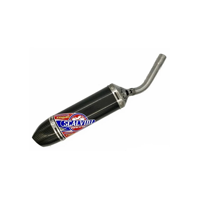 Silencieux d'échappement full carbone SCALVINI pour SHERCO SER 250, 300 de 2013 à 2017