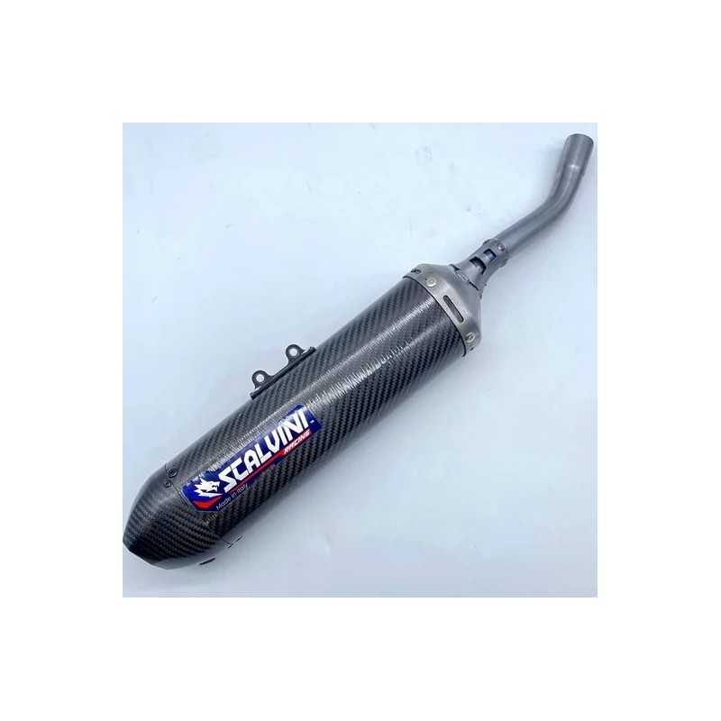 SCALVINI-Auspuffschalldämpfer aus Vollcarbon für APRILIA RX, SX 125 von 1992 bis 1994