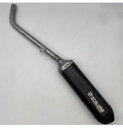 Exhaust silencer SCALVINI carbon look APRILIA RX, SX 125 from 1992 to 1994