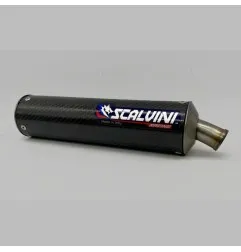 SCALVINI -Auspuffschalldämpfer im Carbon-Look für APRILIA RS, SP 125 von 1994 bis 2014