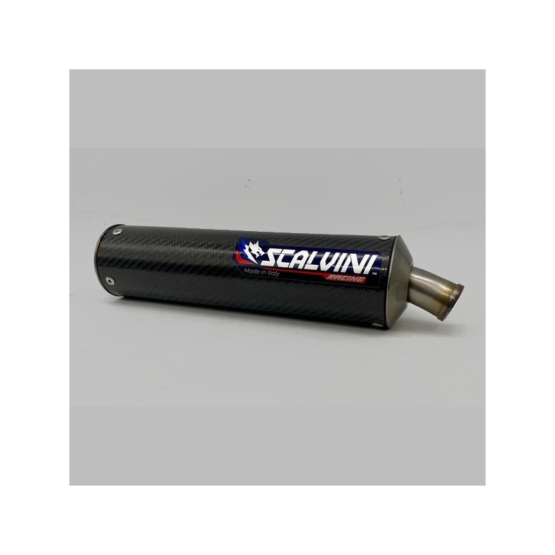 Silencieux d'échappement SCALVINI Carbon Look APRILIA MX 125 de 2003 à 2008