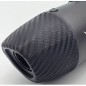 Embout de Silencieux SCALVINI Carbon Look pour KTM, Husqvarna, Gas Gas 65 cc de 2002 à 2025