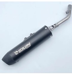 Silencioso de escape SCALVINI Carbon Look para KTM SX 50 de 2024 a 2025