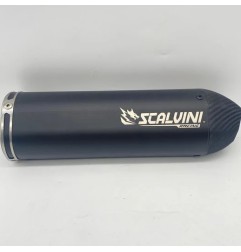 Silencieux d'échappement SCALVINI Carbon Inox pour APRILIA RX, SX 125 de 2007 à 2015