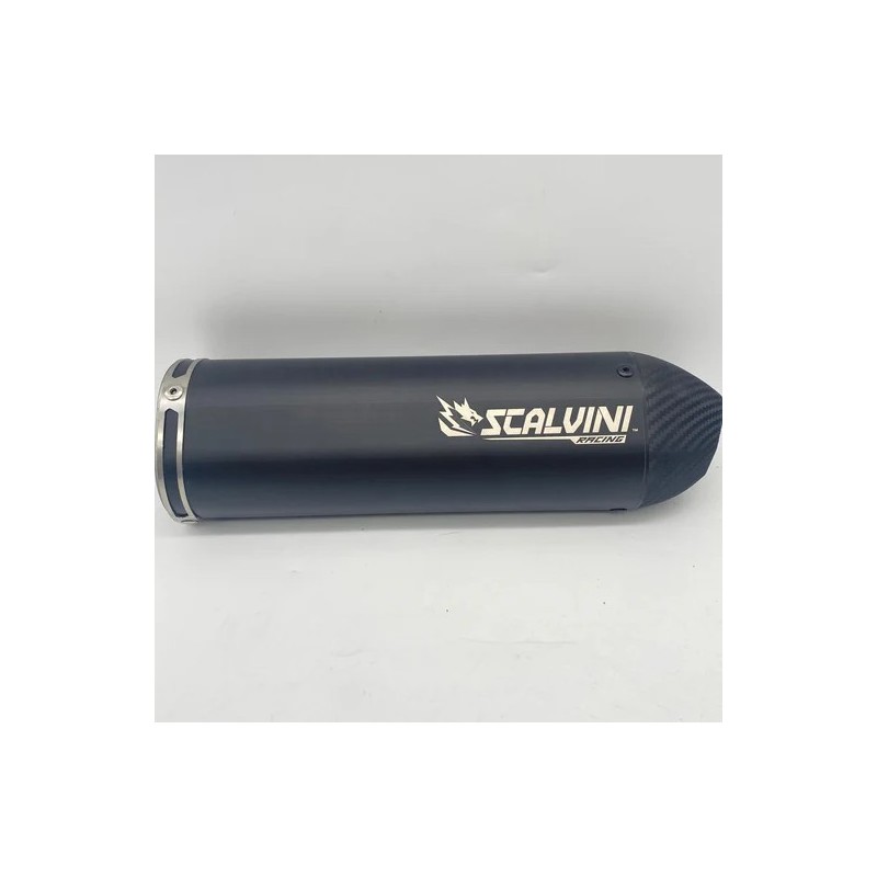 Exhaust silencer SCALVINI Carbon Inox for APRILIA RX, SX 125 from 2007 to 2015