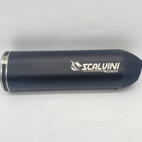 Silencieux d'échappement SCALVINI Carbon Inox pour APRILIA RX, SX 125 de 2007 à 2015