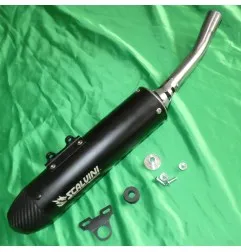 SCALVINI -Auspuffschalldämpfer komplett aus Carbon für TM MX 125, 144 ab 2025