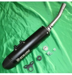 SCALVINI full-carbon exhaust silencer for TM MX 125, 144 from 2025