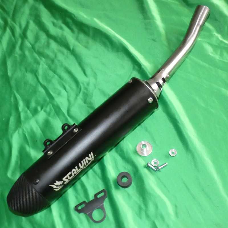 Silenciador de escape completo de carbono SCALVINI para TM MX 125, 144 a partir de 2025