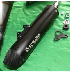 copia de Silenciador SCALVINI con silenciador de carbono para SHERCO SER 125 de 2018 a 2024