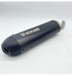 Silencioso de escape SCALVINI Carbon Look para BETA RR RACING 350 de 2025 a 2026