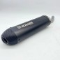 Silencioso de escape SCALVINI Carbon Look para BETA RR RACING 350 de 2025 a 2026