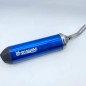 Exhaust silencer SCALVINI Carbon Look blue/purple/red for BETA RR RACING 350 from 2025 to 2026