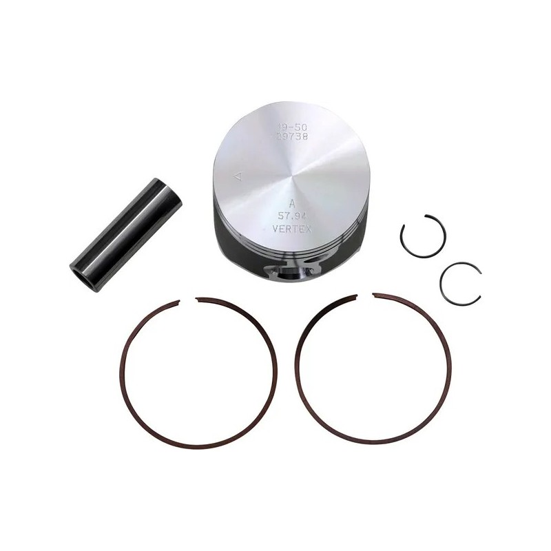 Replica cast piston kit for 2-stroke VERTEX for HUSQVARNA, KTM TE 150, SX 150, XC-W 150 from 2016 to 2022 Replica cast piston kit for 2-stroke VERTEX for HUSQVARNA, KTM TE 150, SX 150, XC-W 150 from 2016 to 2022