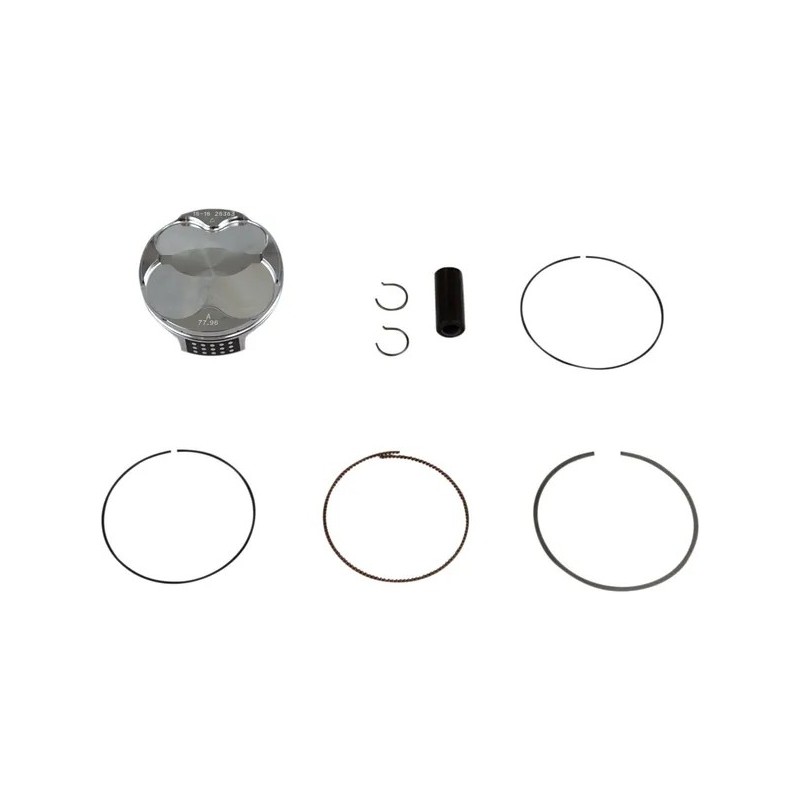 Kit piston forgé réplique pour 4 temps VERTEX pour GAS GAS, HUSQVARNA, KTM MC 125, MC 250, FC 250, SX-F 250 de 2016 à 2024