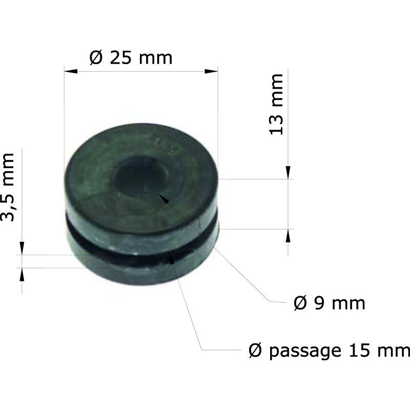 Silent bloc TOURMAX for HONDA CR, CBR, VT 80, 125, 250, 750, 1000, 1100 from 1983 to 2008 Silent bloc TOURMAX for HONDA CR, CBR, VT 80, 125, 250, 750, 1000, 1100 from 1983 to 2008