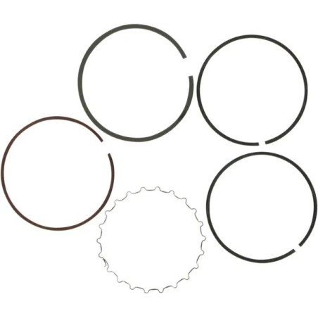 Set of replacement piston rings WISECO for HONDA CRF 70, CRF 80, XR 70, XR 80 from 1979 to 2013