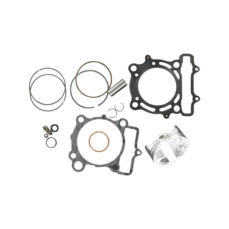 High-performance piston kit with seals for 4-stroke WISECO for KAWASAKI, SUZUKI KX 250, RM-Z 250 from 2004 to 2006