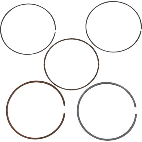 Replacement piston ring set WOSSNER for BETA, GAS GAS, HUSABERG, HUSQVARNA, KTM RR 525, EC 450 from 2000 to 2027