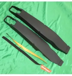POLISPORT-Schwingenprotektoren in Schwarz für FANTIC XEF, XX, XXF, YAMAHA YZF, YZFX, WRF 250, 310, 450 von 2009 bis 2026
