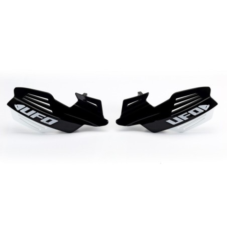 UFO Vulcan black/blue/green/fluorescent green motocross handguard