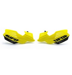 UFO Vulcan black/blue/green/fluorescent green motocross handguard
