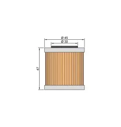 Filtro de aceite TWIN AIR para APRILIA, HUSQVARNA MXV 450, RXV 450, SXV 450, SM 630, TC 250, TC 450, TC 510, TE 310 de 1992