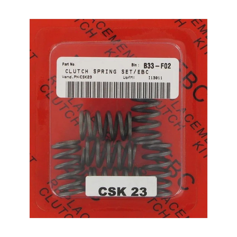 Ressorts d’embrayage EBC pour HONDA CR 80, CRF 100, TRX 300, TRX 400, XR 100 de 1983 à 2012