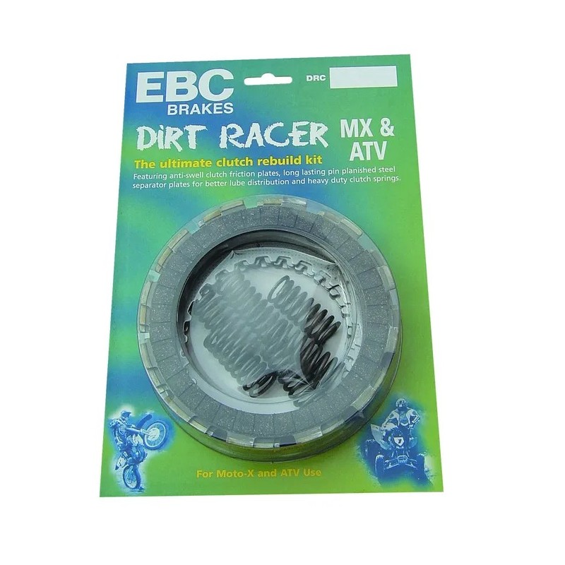 Kit de embrague DRC Series EBC para HONDA XR 400 de 1997 a 2002