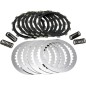 Kit d’embrayage série DRCF EBC pour HONDA SLR 650, XL 600, XR 600 de 1985 à 2012