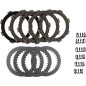 Kit de embrague de la serie DRC ( EBC ) para KAWASAKI, SUZUKI KLX 110, KX 65 y RM 65 de 2000 a 2022