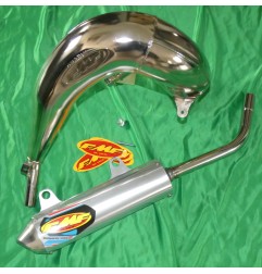 Pot d'échappement FMF chrome pour KTM EXC, SX, MXC 250, 300 de 2003, 2004, 2005, 2006, 2007, 2010