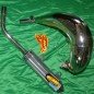 Pot d'échappement FMF chrome pour KTM EXC, SX, MXC 250, 300 de 2003 à 2010 Pot d'échappement FMF chrome pour KTM EXC, SX, MXC 250, 300 de 2003 à 2010