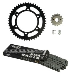 Kit chaîne AFAM 428R1 14/50 standard - couronne standard pour BETA RR 125 de 2010 à 2013