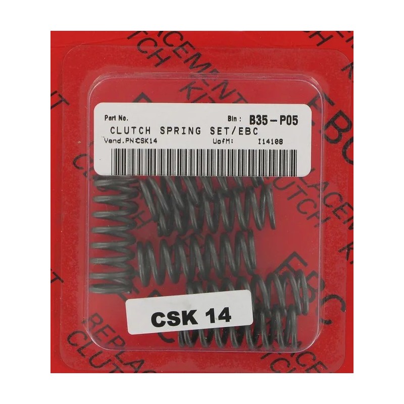 EBC Clutch Springs for SUZUKI, YAMAHA RM 80, RM 85, and YZ 125 (1991–2023) EBC Clutch Springs for SUZUKI, YAMAHA RM 80, RM 85, and YZ 125 (1991–2023)