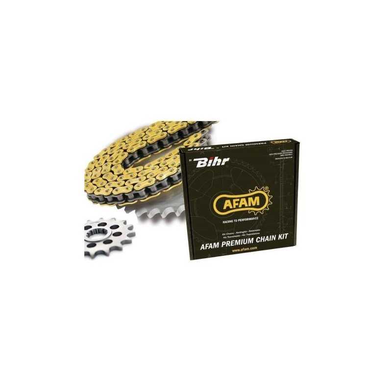 Kit de cadena « AFAM » 520XRR3 13/48 reforzado - corona ultraligera para BETA RR 400 de 2010 a 2011