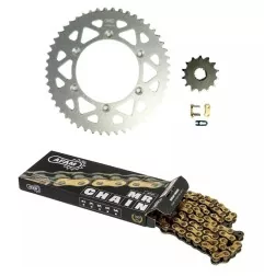 AFAM -Kettensatz 520XRR3 13/48, verstärkt – ultraleichtes, schlammbeständiges Kettenrad für die BETA RR 480 der Baujahre 2015 bi