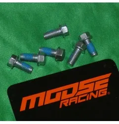 Kit de vis pour disque de frein MOOSE pour HONDA, KTM, TM RACING,...